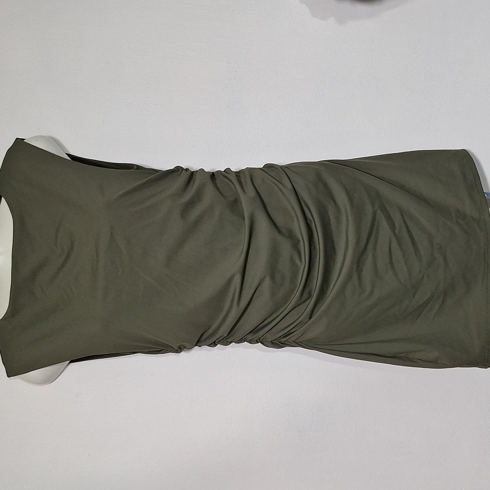 Cupshe Bodycon Sleeveless Dress Beach Rouched Sides Womens  NWT